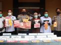 Polresta Banjarmasin Musnahkan 1,6 Kg Sabu dan 658 Butir Ineks
