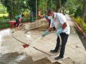 Surabaya Masuk PPKM Level 1, Wakil Wali Kota Bersihkan Taman Bungkul, Tanda segera Dibuka?