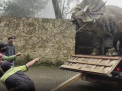 Dinosaurus Tanduk 3 Bikin Heboh di Dekat Telaga Sarangan, Ternyata....