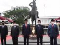 Presiden RI Joko Widodo Resmikan Tugu Api Semangat Indonesia Merdeka tidak pernah Padam
