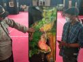 30 Perupa Asal Tulungagung Gelar Pameran Lukisan Media Kaca