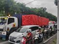 Video : Jalan Protokol di Surabaya Macet Imbas Jalan Tol Tutup