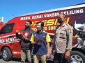 Jangkau Penjaga Warkop dan PKL, Mobil Vaksin Covid-19 Keliling Polrestabes Surabaya Target 3 Ribu Dosis per Hari
