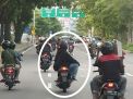 Jangan Ditiru! Motoris di Surabaya Ini Mengemudi dengan Berbahaya