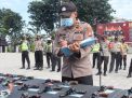 Puluhan Senjata Api Anggota Polres Gresik Ditarik