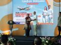 Catat Sejarah! Super Air Jet Resmi Terbang Perdana dari Bandar Udara Dhoho Kediri