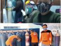 Pahlawan! Rela tanpa APD, Tim Trenggana Satpol PP Jatim Selamatkan Nyawa Pasien Covid-19 yang Kritis di Asrama Haji Surabaya