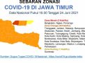 Jatim Tambah 945 Kasus COVID-19 per Hari Kamis Ini, Bangkalan, Ponorogo, dan Ngawi Zona Merah