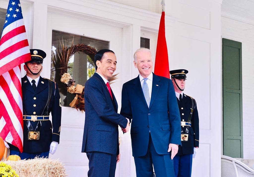 Presiden AS Joe Biden Ucapkan Selamat HUT Kemerdekaan RI ke-76 kepada Jokowi