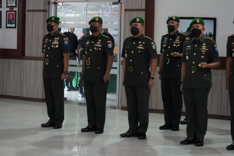Sertijab Kasrem, Dandim Buntok Dan Kasi Log Korem 102 Panju Panjung