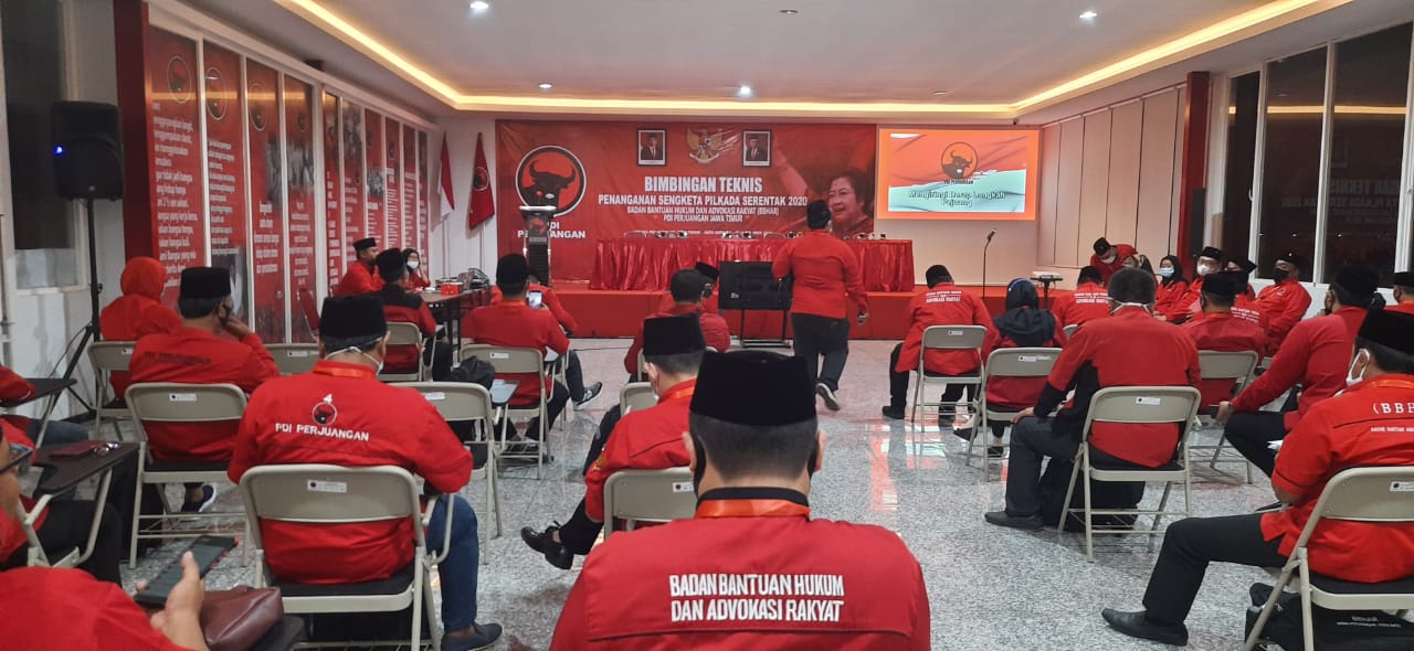 Pilkada 2020 Rawan Sengketa, PDIP Jatim Gembleng Tim Hukum