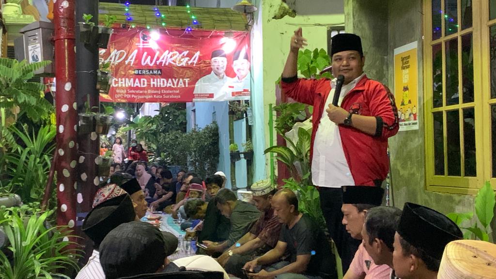 Kunjungi Kampung Peserta Surabaya Smart City, Wasek PDIP Achmad Hidayat Dorong Menjadi Sarana Promosi UMKM Berbasis Kampung