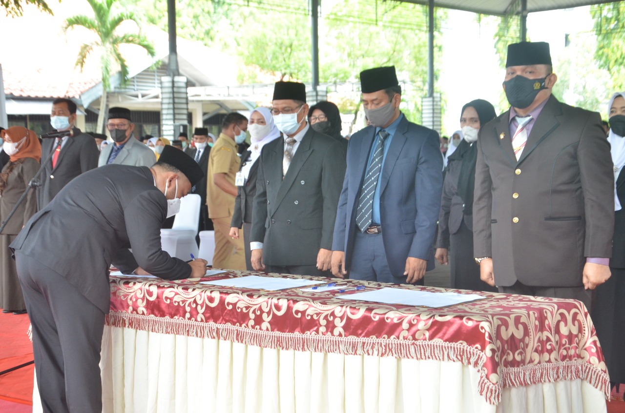 Ini Tujuan Bupati Gresik Fandi Akhmad Yani Lebur Sejumlah OPD dan Lantik 402 Pejabat