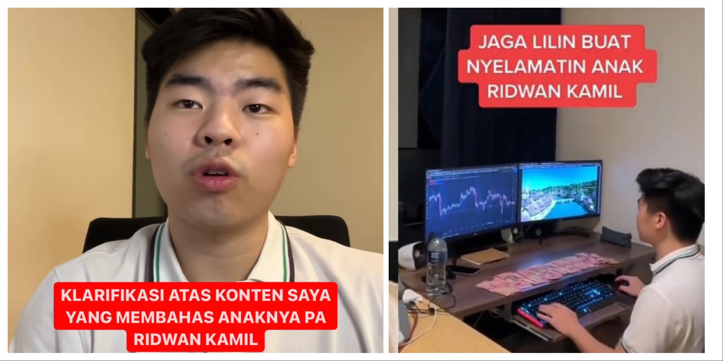 Netizen Geram, Kabar Hilangnya Anak Ridwan Kamil Dijadikan Candaan Oleh Kenwilboy