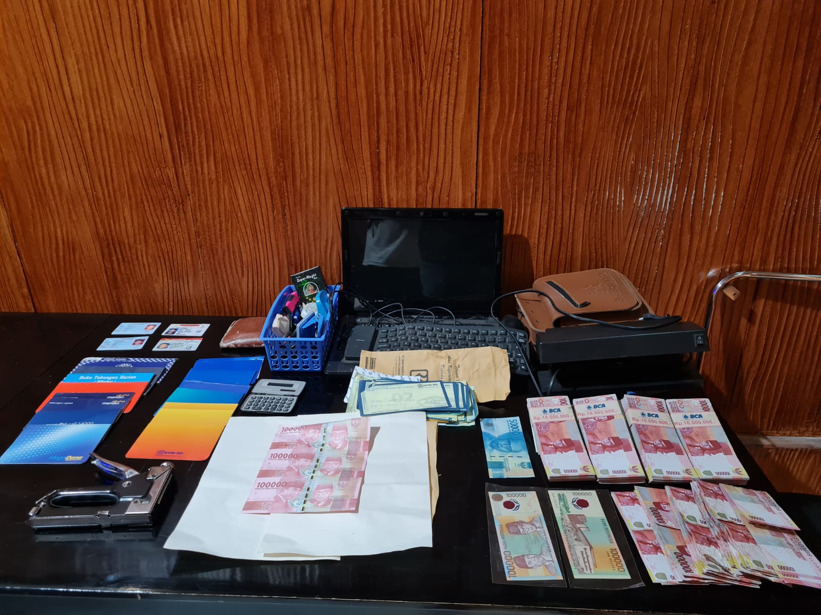 Resmob Macan Agung Amankan 2 Pengedar Uang Palsu