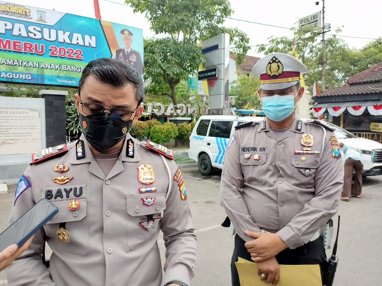 Akhir Operasi Patuh Semeru 2022, Satlantas Polres Tulungagung Kirim Ribuan Surat Tilang