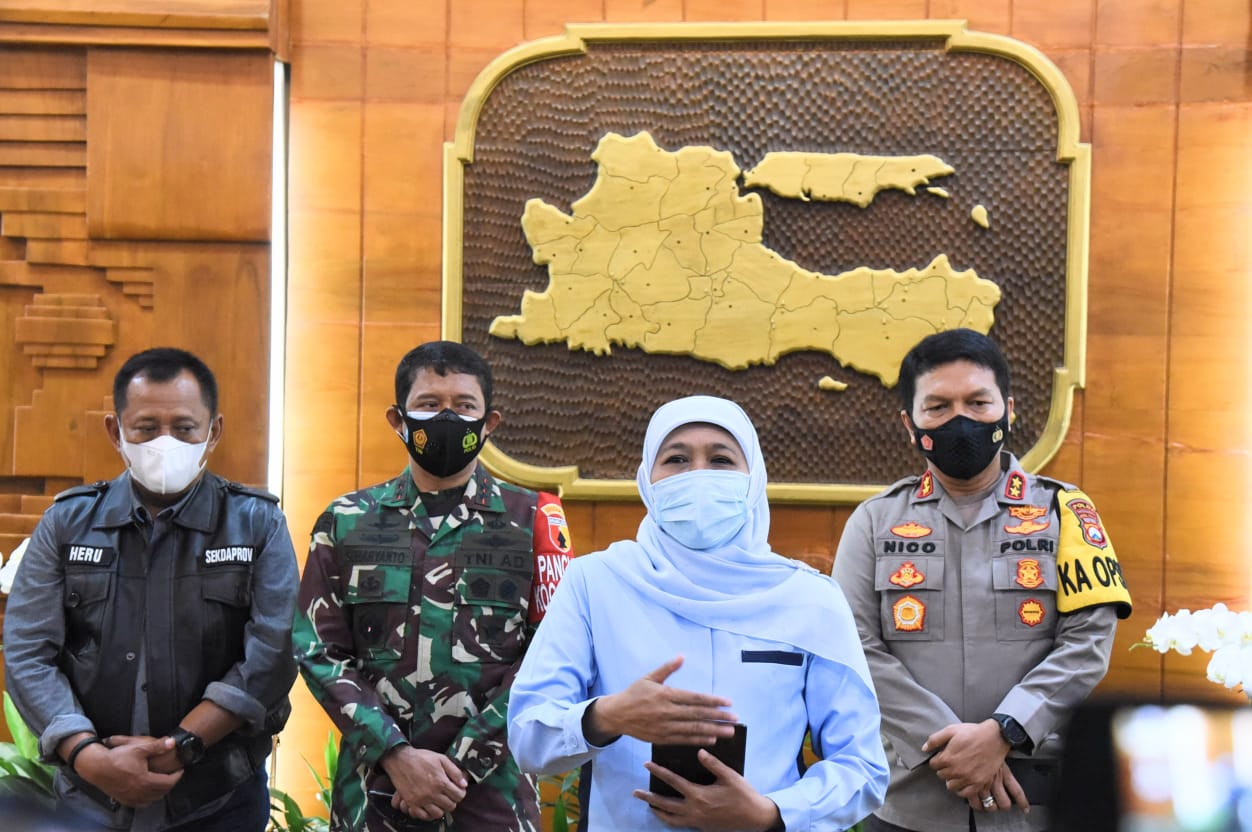 Mulai Hari Ini, PPKM Mikro di 38 Kabupaten/Kota di Jatim