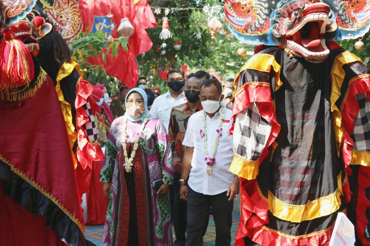 Cak Ji Optimis Perpustakaan Herbal Kelurahan Jangkungan Bisa Juara