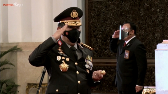 Dilantik Presiden, Jenderal Listyo Sigit Prabowo Resmi Kapolri