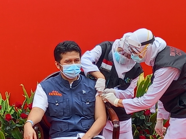 Wagub Emil Dardak: Target Vaksinasi Jatim Selesai dalam 15 Bulan