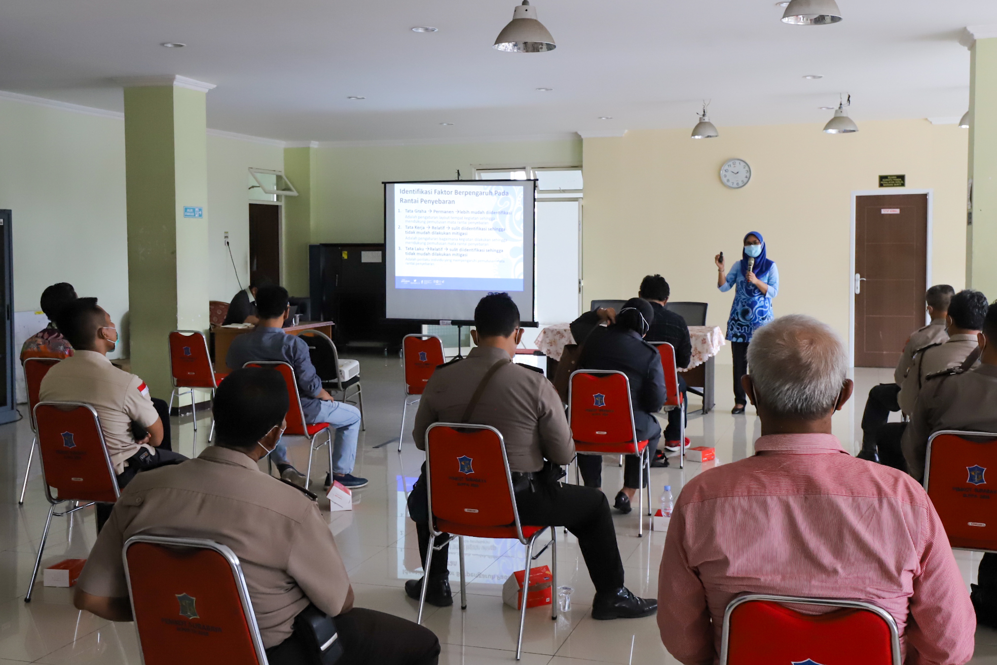 Pemkot Beri Pelatihan Tracing dan Asesmen pada Personil Polrestabes