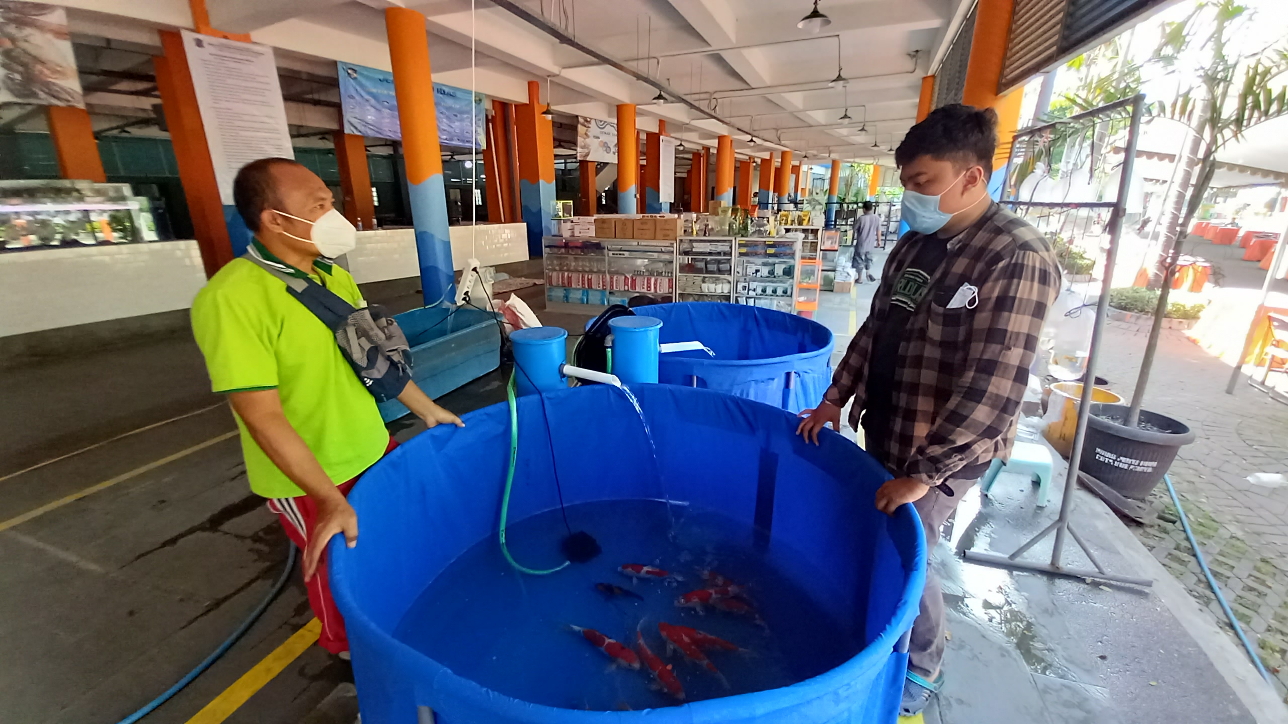 SIB Tetap Sepi Meski Diubah Jadi Pasar Ikan Hias, Pedagang: Rugi!