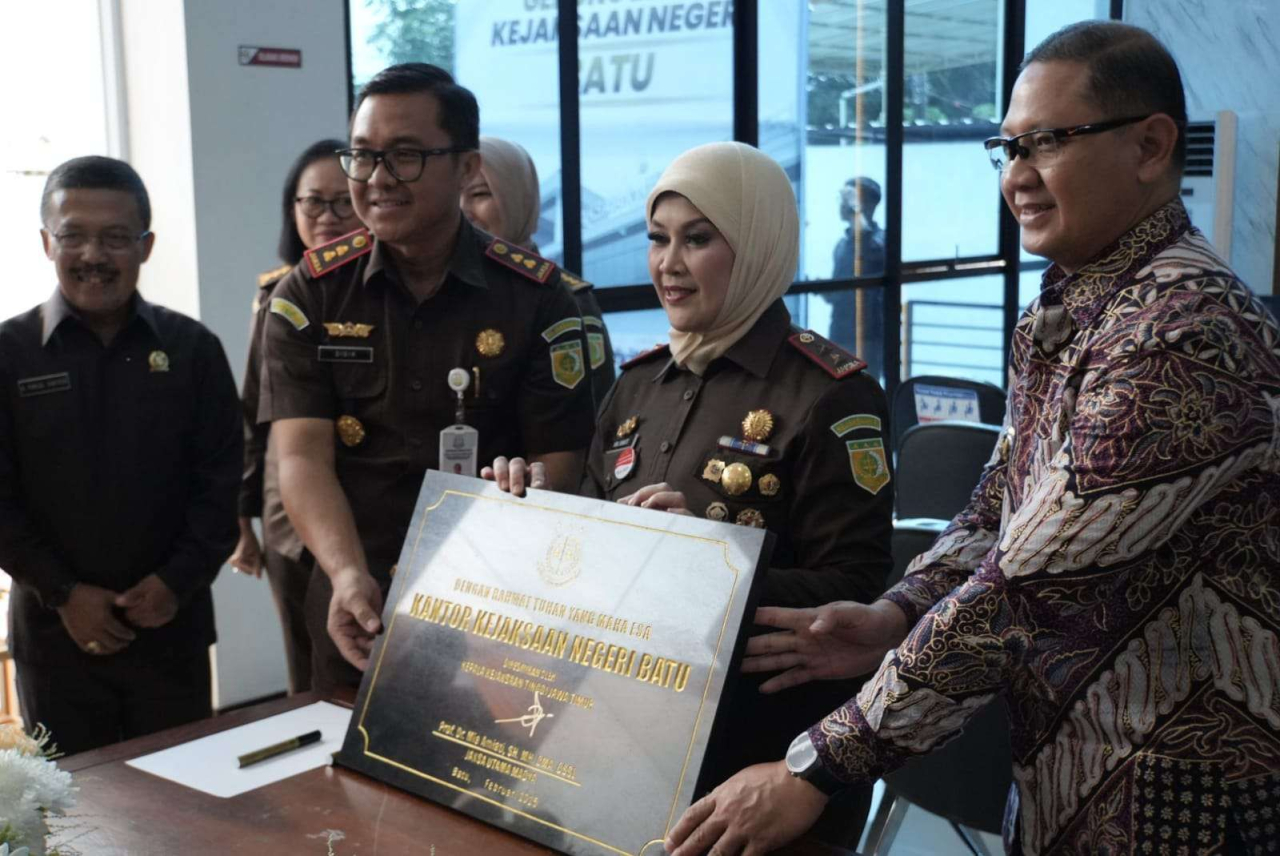 WOWW, Kejaksaan Negeri Batu Punya Gedung Baru, Kajati Jatim: Terima Kasih Pemkot Batu