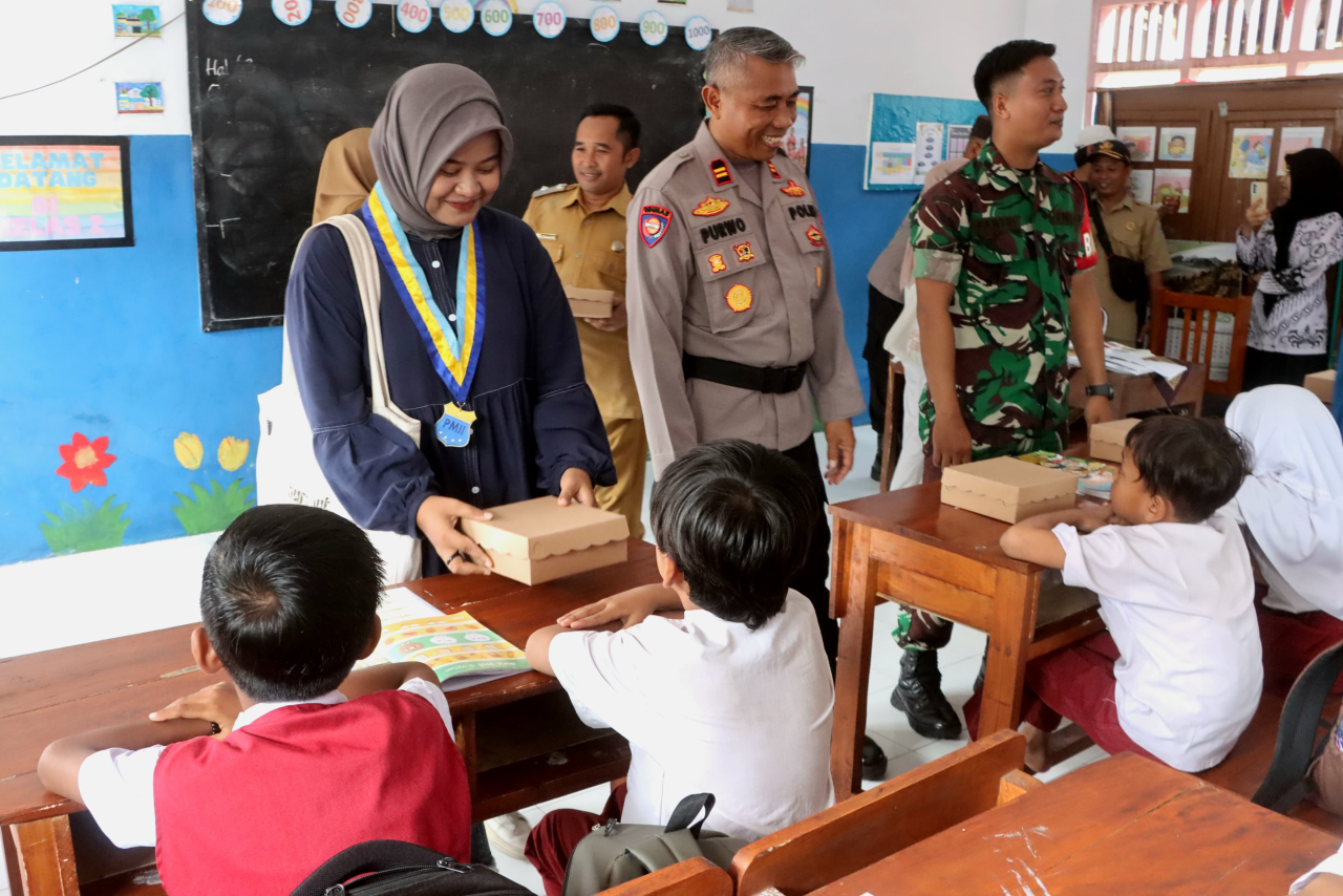 Sukseskan Program MBG, Polres Probolinggo Gandeng Mahasiswa