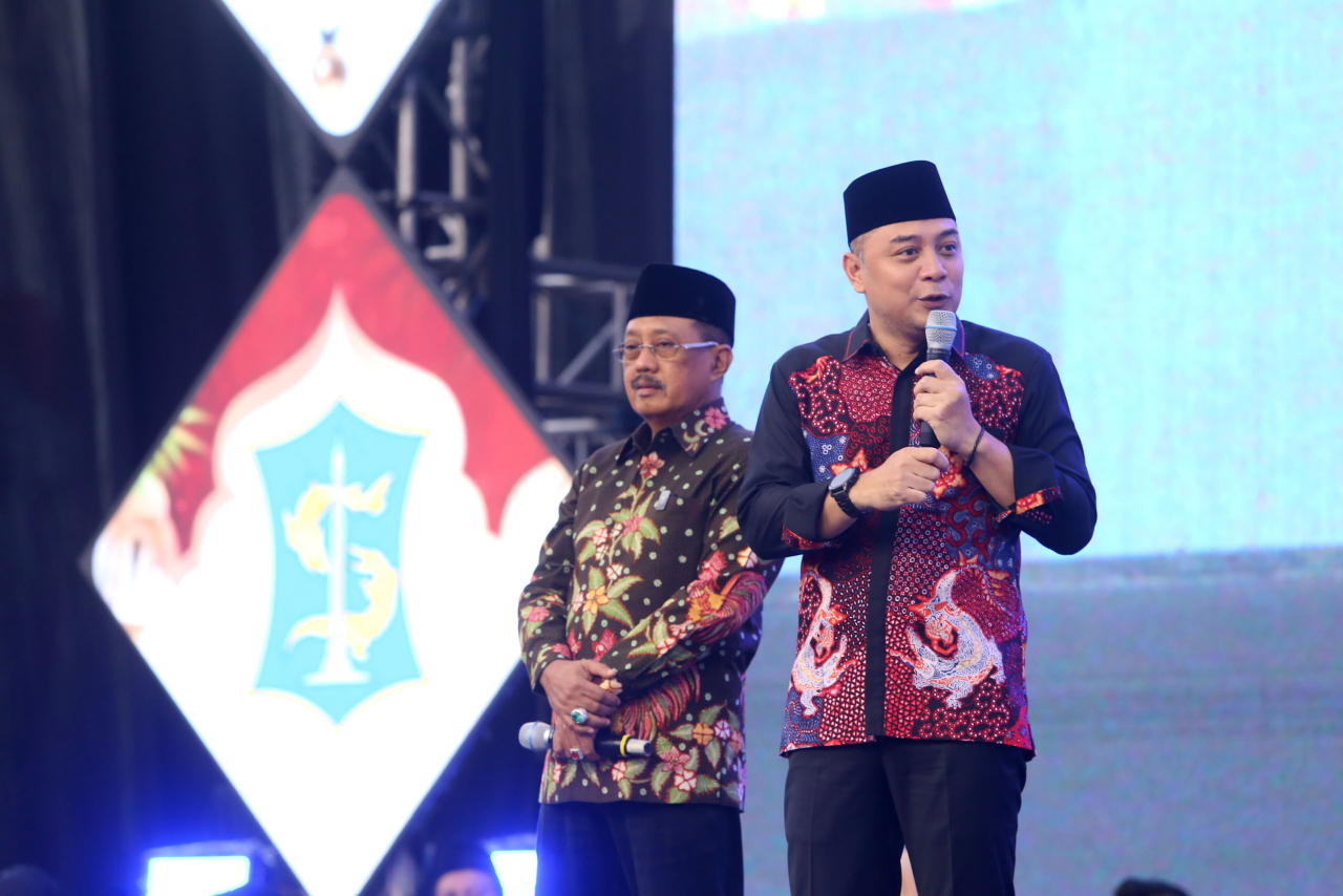 Wali Kota Eri dan Wakil Wali Kota Armuji Gelar Silaturahmi Bersama Forkopimda