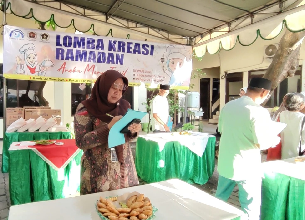 Melebihi Ekspektasi, Kadiskominfo Jatim Apresiasi Lomba Kreasi Ramadan