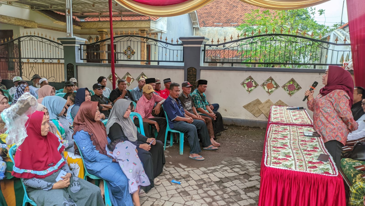 Politik Gelar Reses, Santi Wilujeng Wakil Ketua DPRD Kota Probolinggo Banjir Masukan Masyarakat