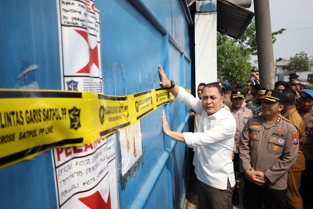Tak Miliki Izin TDG, Pemkot Surabaya Segel Gudang Sentoso Seal Milik Jan Hwa Diana