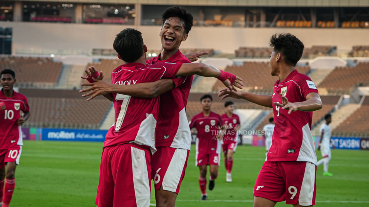 Libas Yaman 4-1, Timnas Indonesia ke Piala Dunia U-17 2025