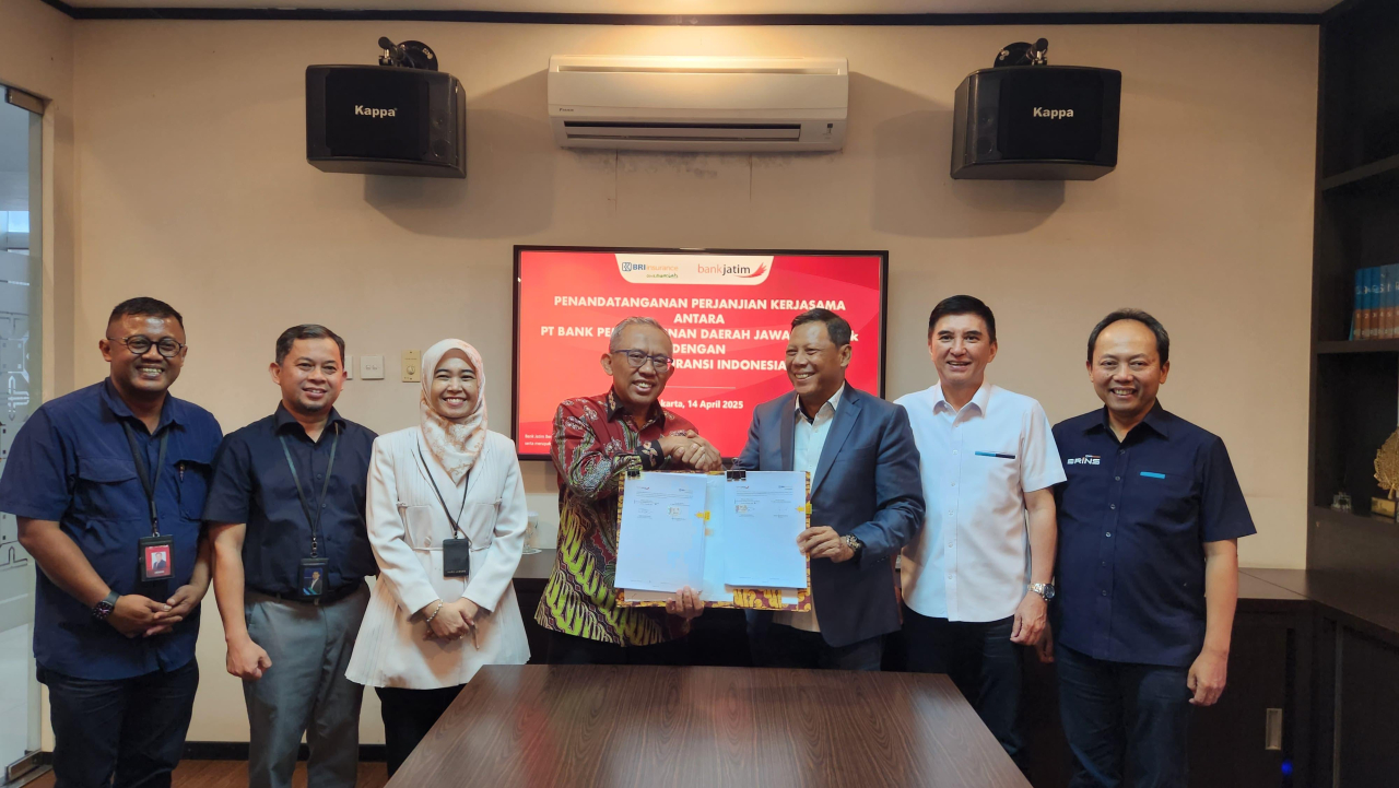 Perkuat Bisnis dan Layanan, Bank Jatim Kolaborasi dengan BRINS