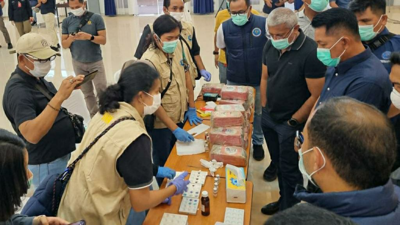 Barbuk Tangkapan Narkoba 1,9 Ton Jadi 2 Ton, Lantamal IV Batam dan BNN Timbang Ulang