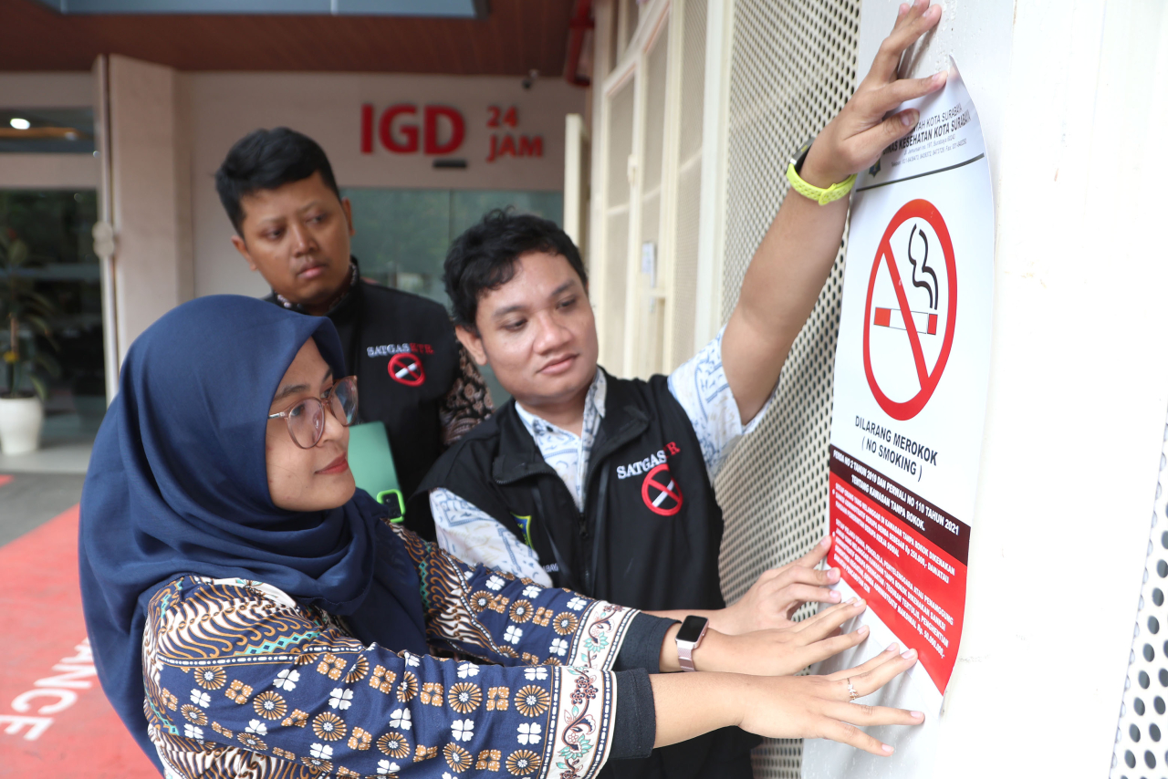 Pemkot Surabaya Intensifkan Sosialisasi dan Pengawasan Kawasan Tanpa Rokok