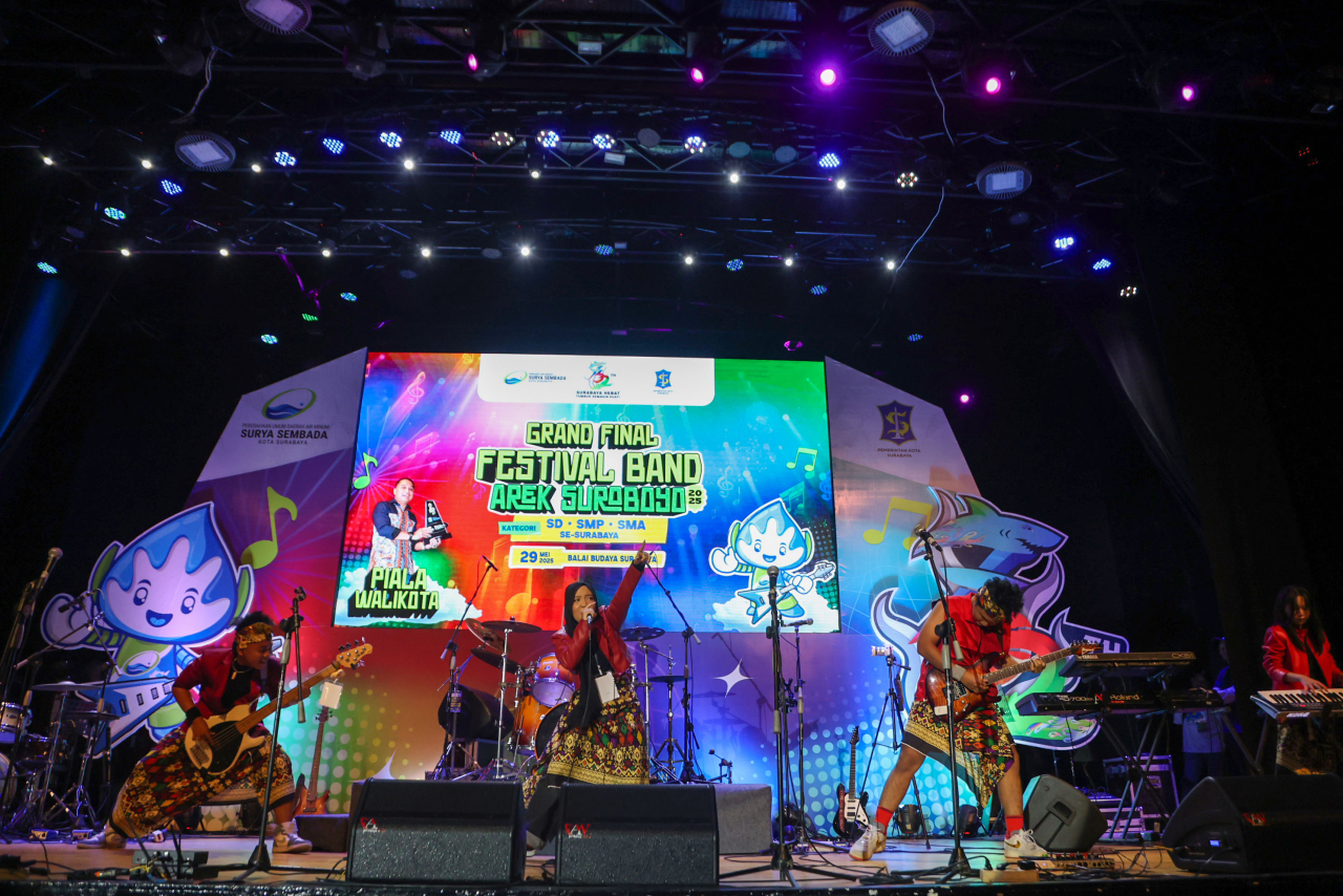 HJKS ke-732, PDAM dan Pemkot Surabaya Wadahi Kreativitas Musisi Muda Lewat Festival Band