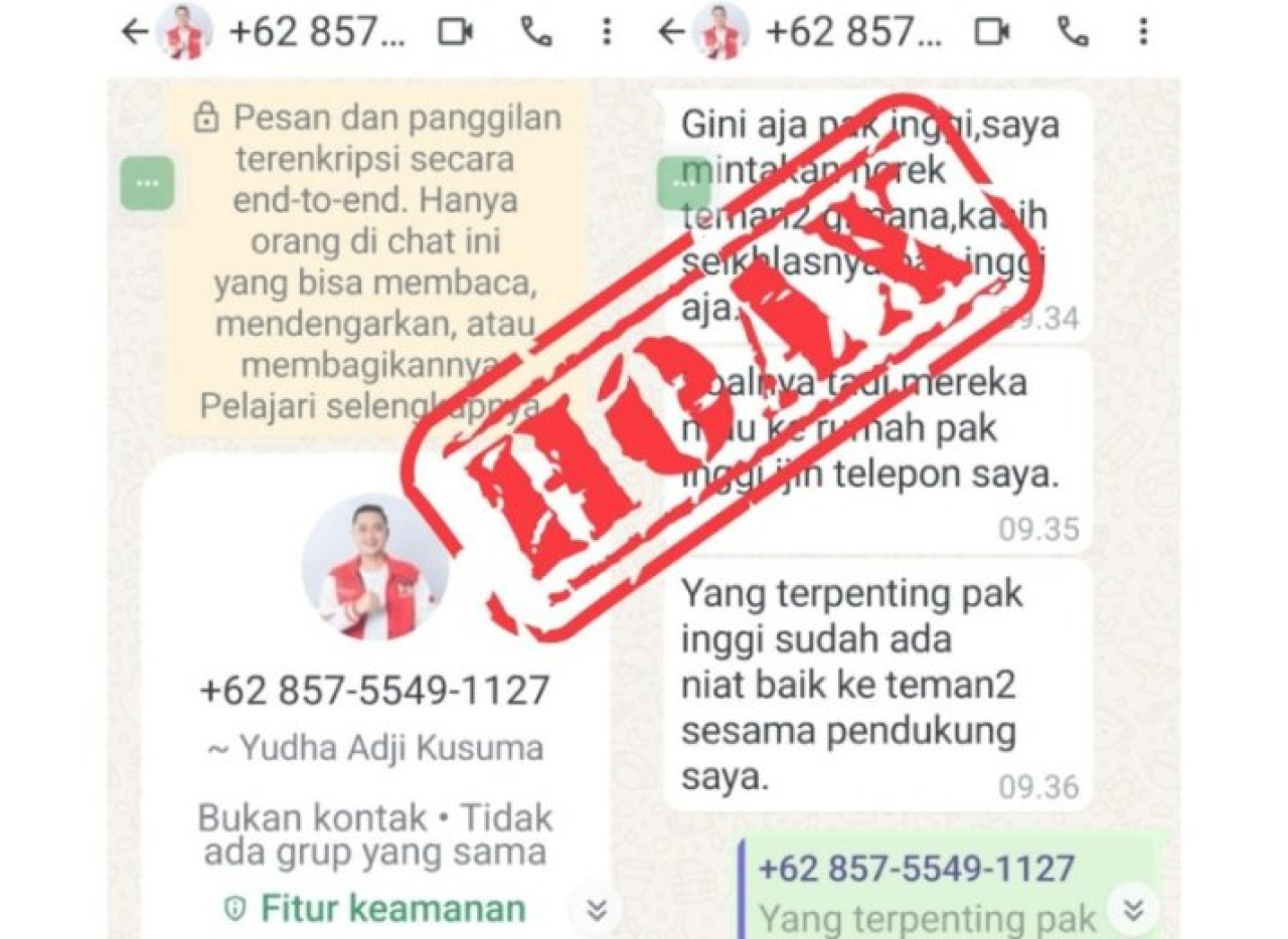 Waspada! Beredar Nomor WA Mengaku Wabup Lumajang, Meminta Uang ke Sejumlah Kades