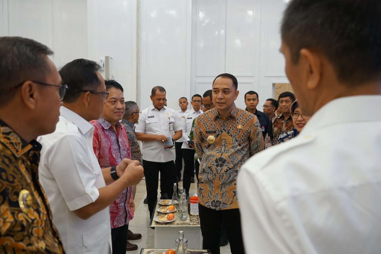 Surabaya Jadi Pilot Project Data Pembangunan Nasional, Mendagri Apresiasi Langkah Wali Kota Eri