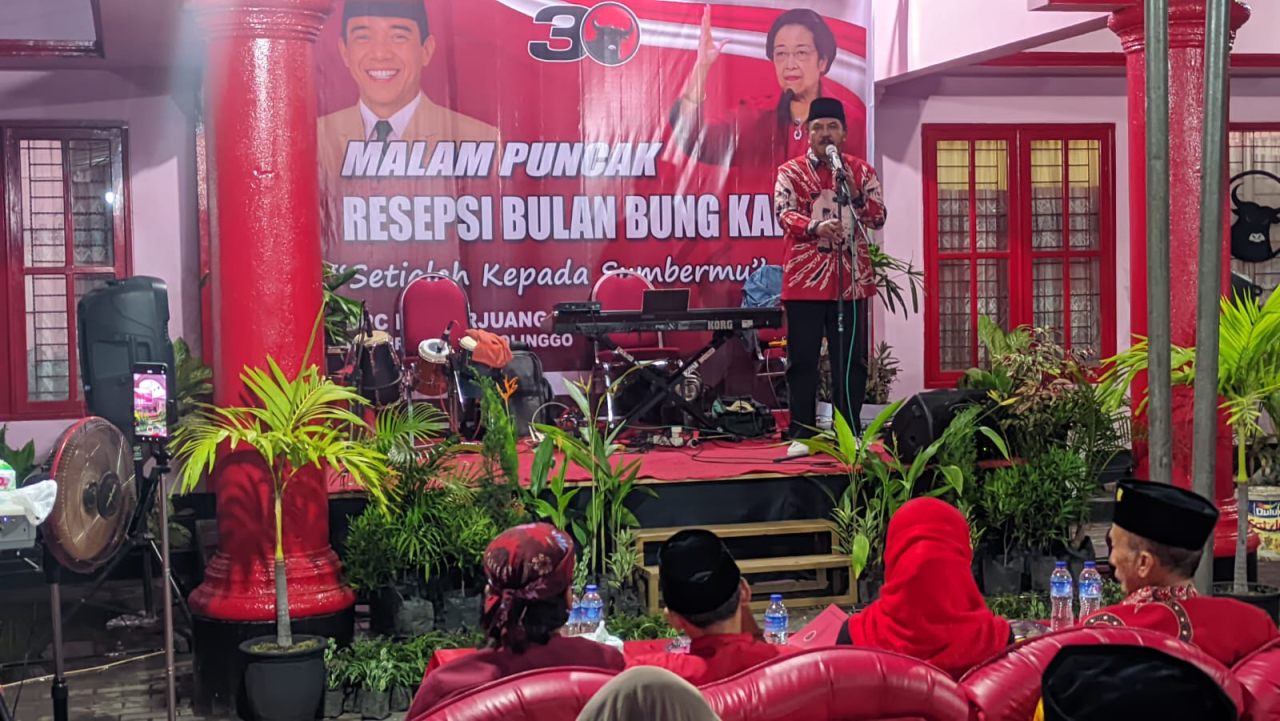 Tutup Perayaan Bulan Bung Karno di Probolinggo, Eddy Paripurna Ajak DPC Tingkatkan Kursi Legislatif