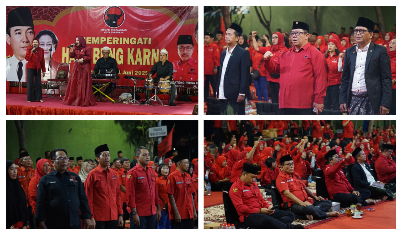 Politik Haul Bung Karno 2025, PDI Perjuangan Surabaya : Kita Harus Menulis Sejarah Dengan Penuh Kejujuran