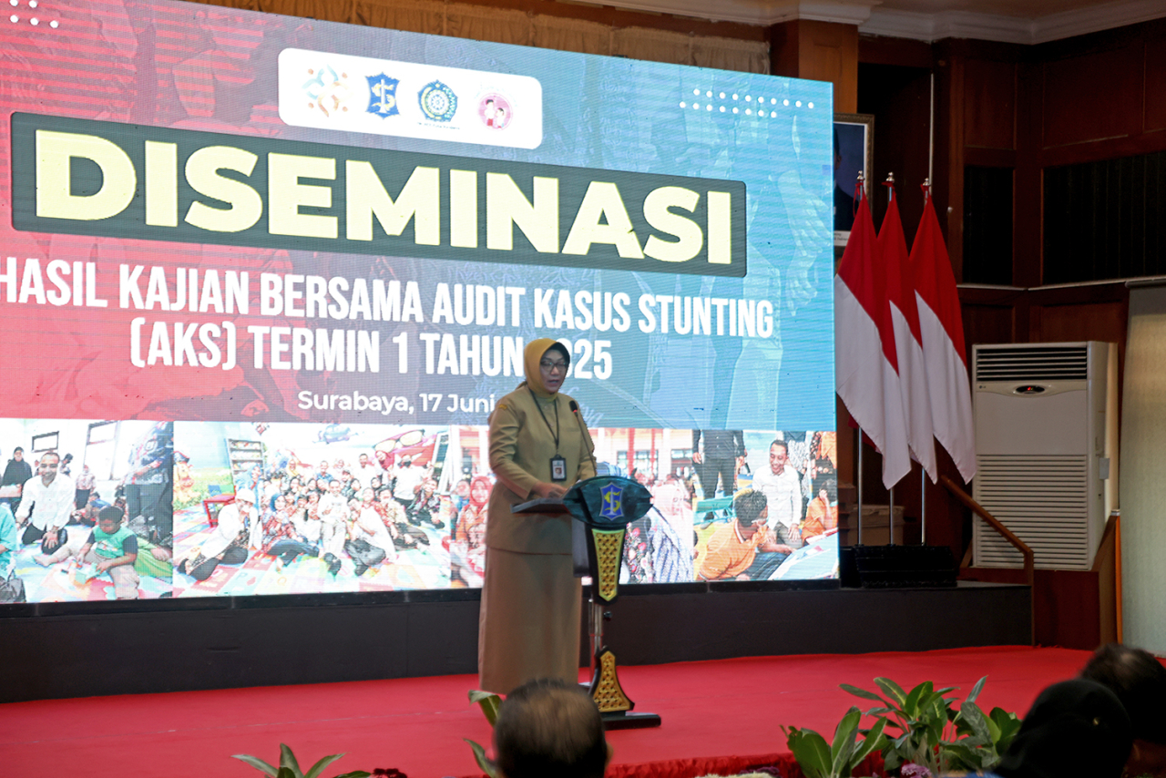Menuju Surabaya Zero Growth Stunting, Pemkot-Kemendukbangga/BKKBN Gelar Diseminasi Audit Termin 1