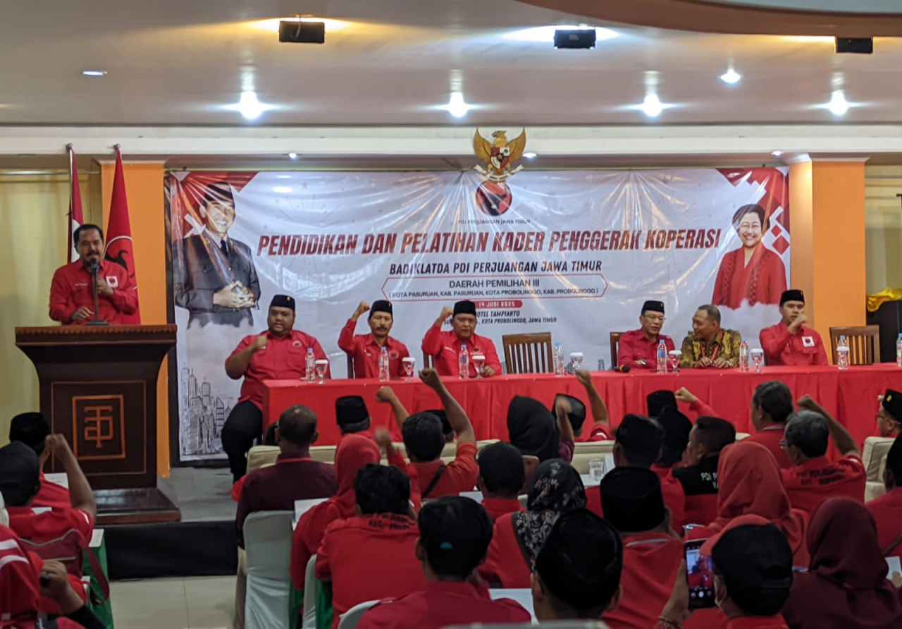 Maksimalkan Koperasi Merah Putih, PDI Perjuangan Jatim Gembleng Ratusan Kader Penggerak