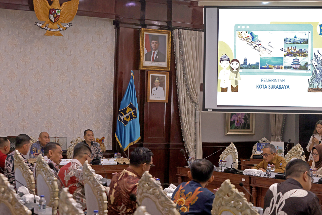 Eri Cahyadi Sharing Optimalisasi PAD Bersama Wali Kota Lubuk Linggau