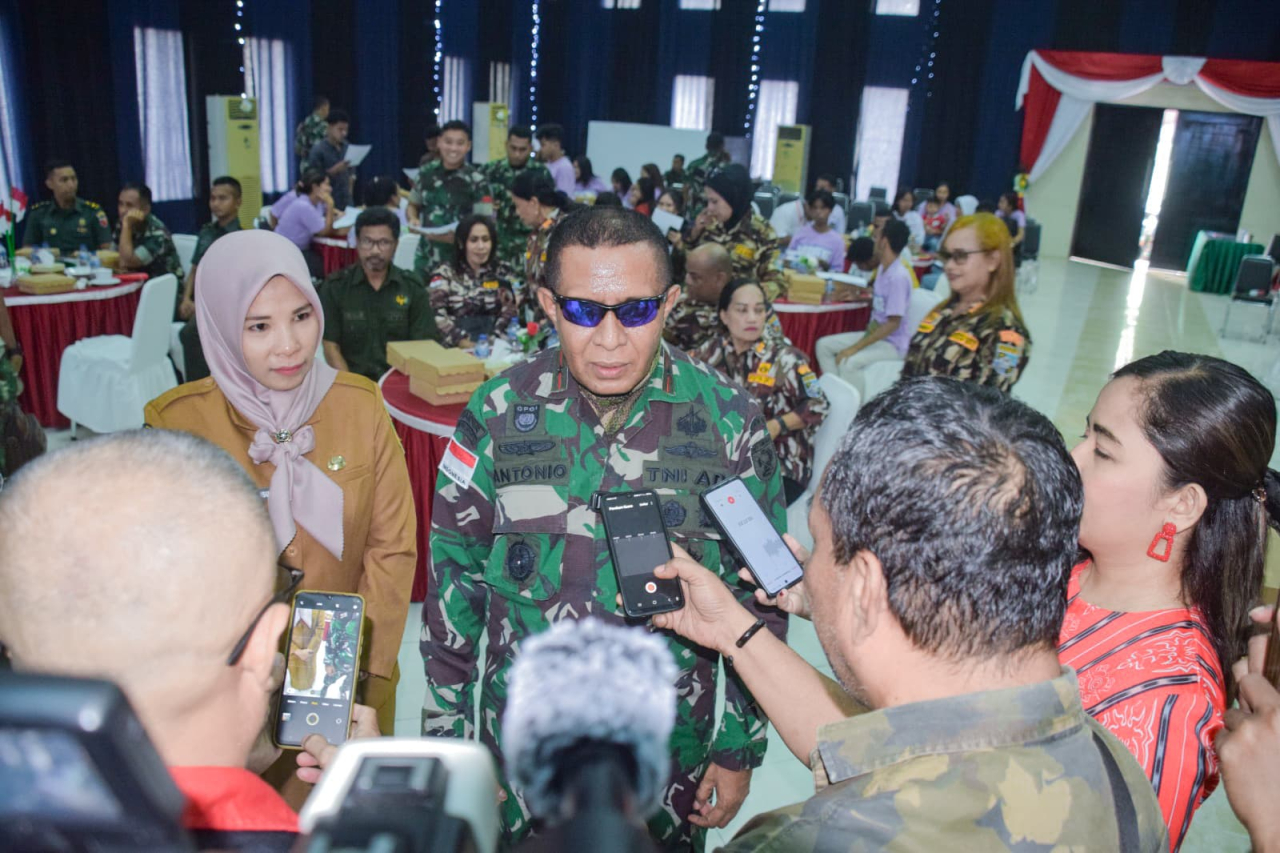 Brigjen TNI Antoninho: Tingkatkan Komunikasi Sosial Pemantapan Nilai-nilai Kebangsaan