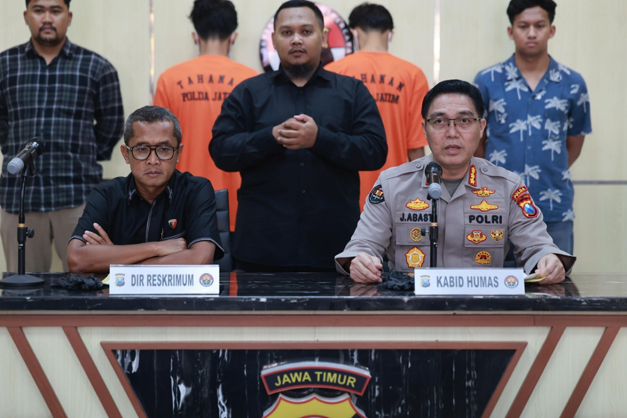 Diduga Peras Kadiknas Jawa Timur, Dua Mahasiswa PTN Surabaya Ditangkap Polda Jatim