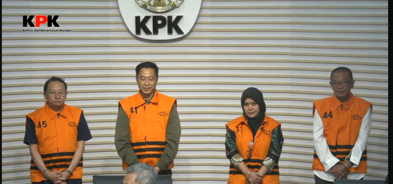KPK Tahan Tersangka Pemerasan Izin TKA di Kemnaker Rp53 Miliar