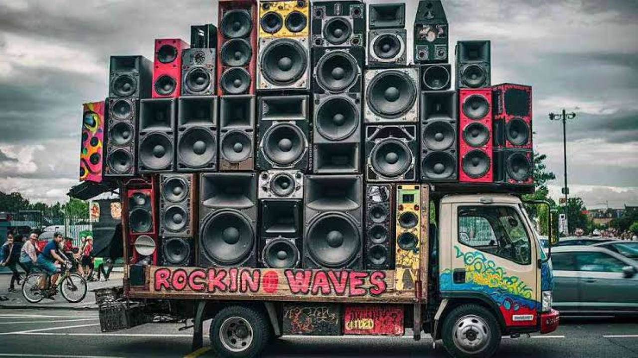 Ilustrasi sound horeg