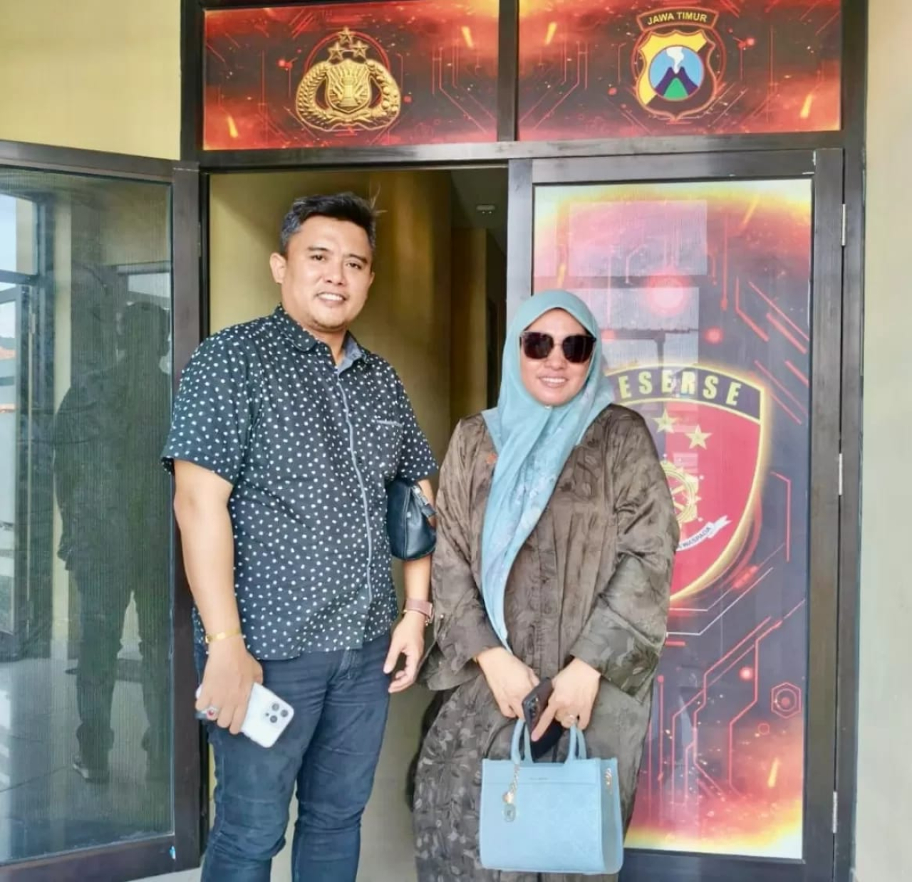 Kuasa hukum pelapor, Angga Kurniawan, S.Pd., S.H., M.H