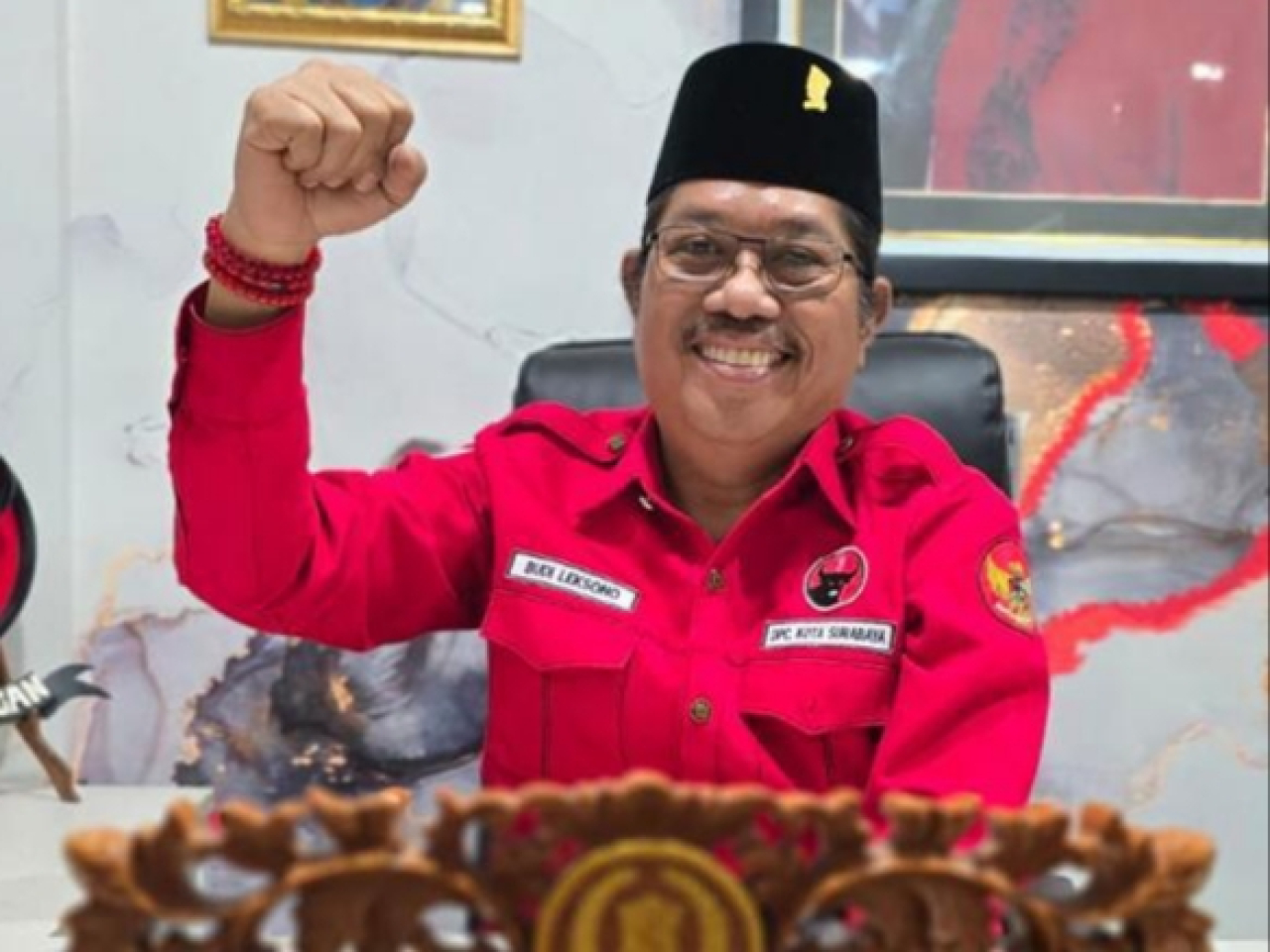 Ketua Fraksi PDI Perjuangan DPRD Surabaya, Budi Leksono